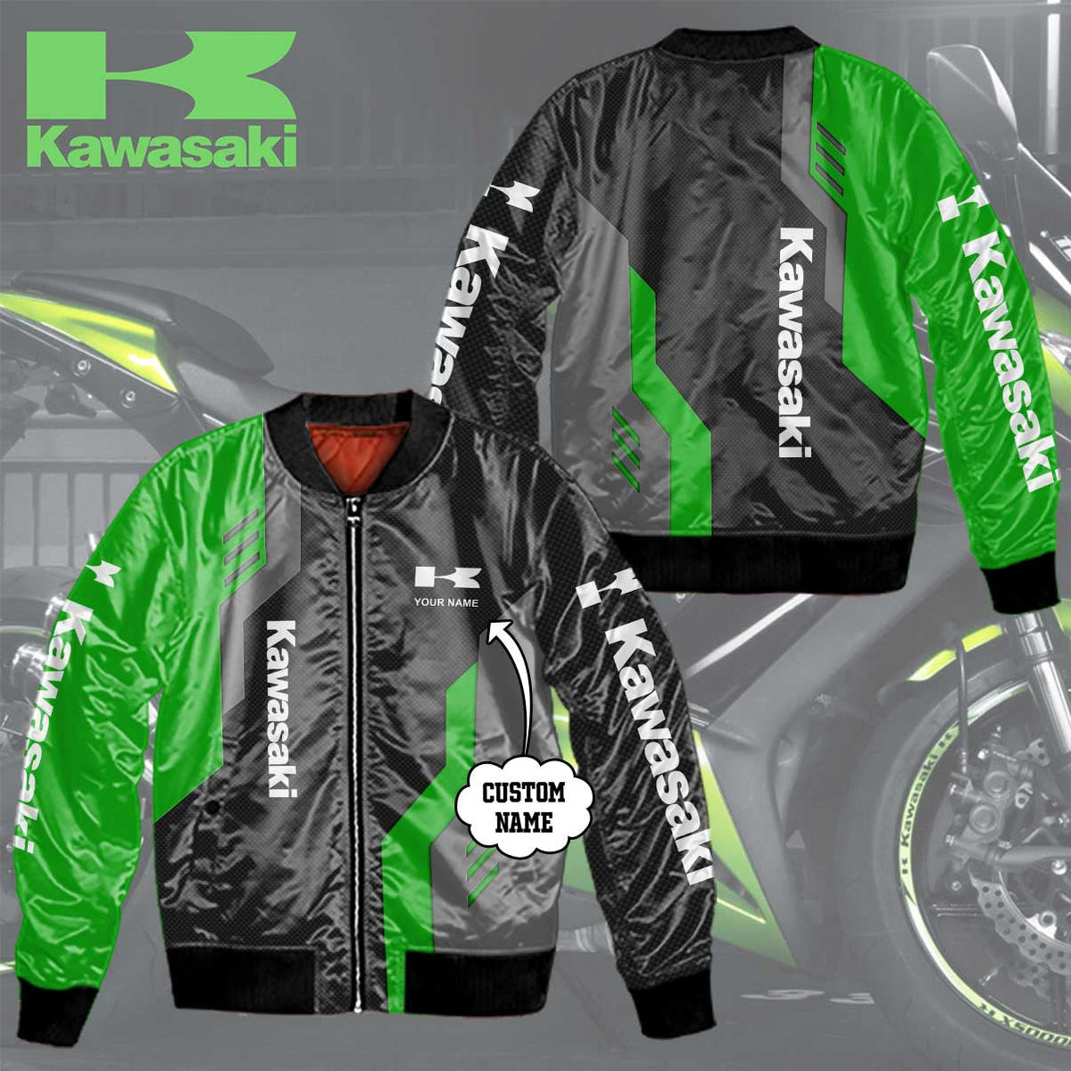 Personalized KAWA 3D Apparels YVT1079