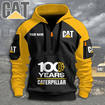 CAT New Personalized Quarter Zip Hoodie For fan - Limited Edition CR051407