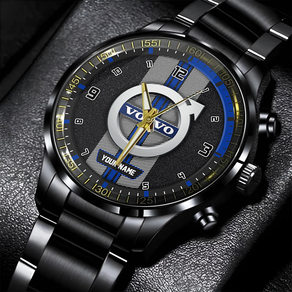 Personalized VV Black Hand Watch - Limited Edition YVT0487