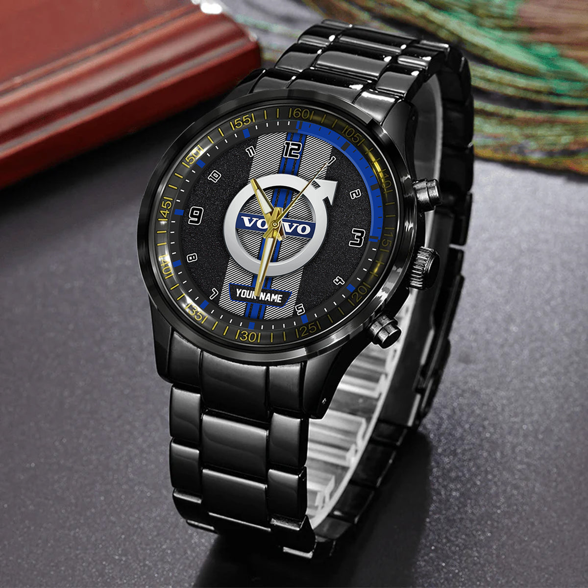 Personalized VV Black Hand Watch - Limited Edition YVT0487