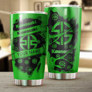 Custom Name KAWA Tumbler Cup YVT1020