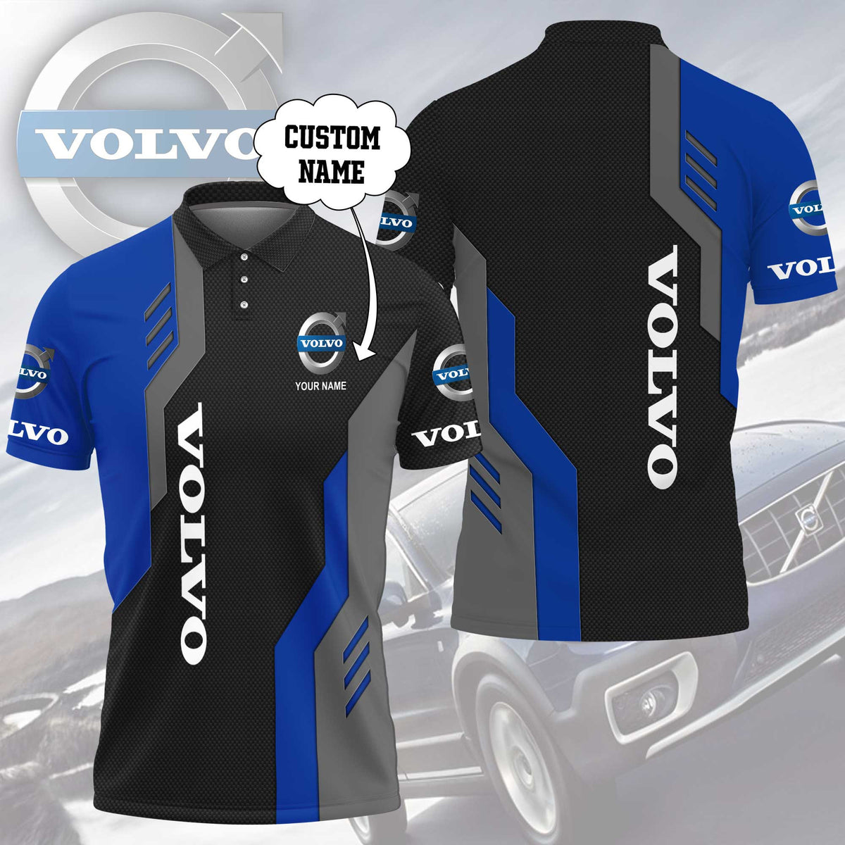 Custom Name VOL 3D Apparels YVT1079