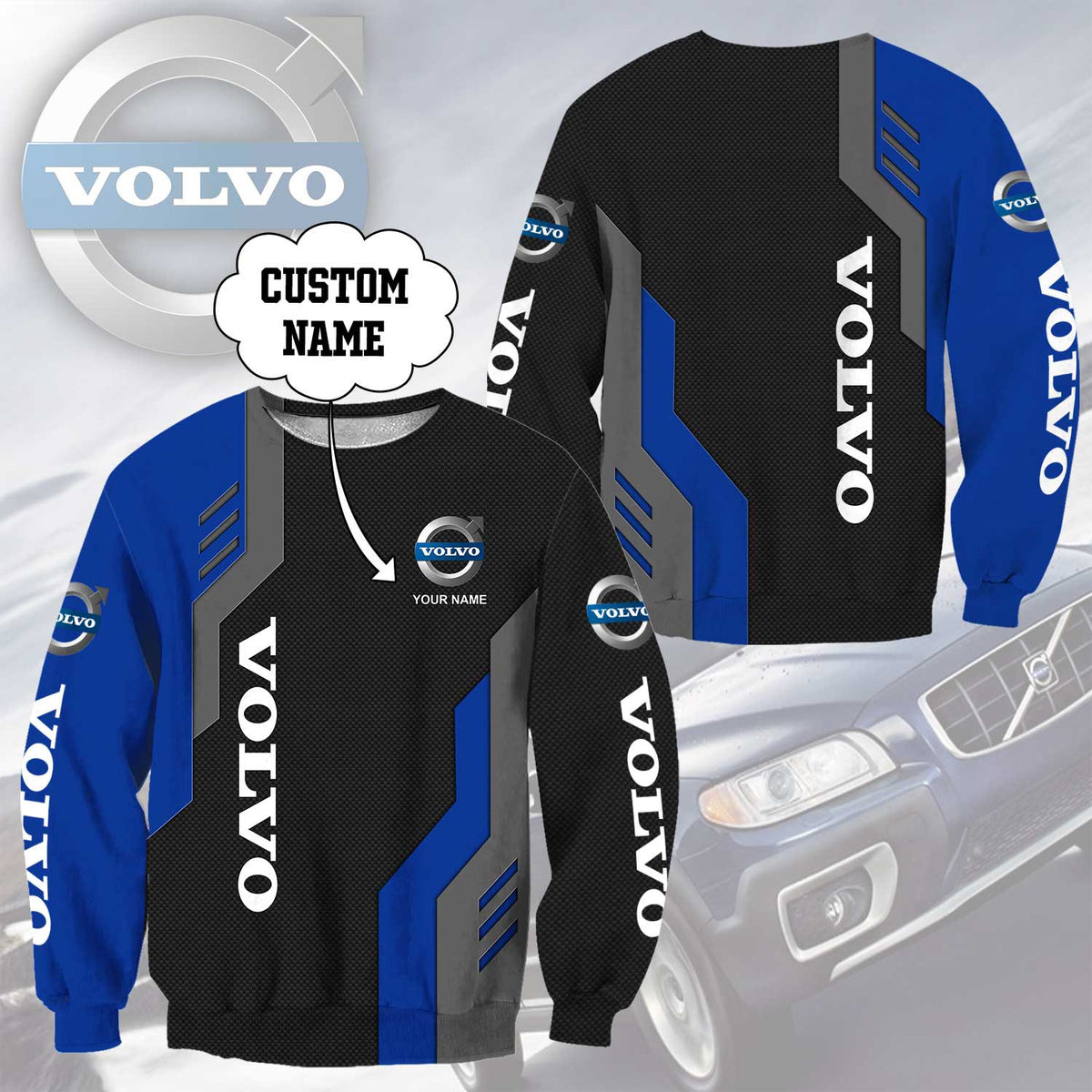 Custom Name VOL 3D Apparels YVT1079