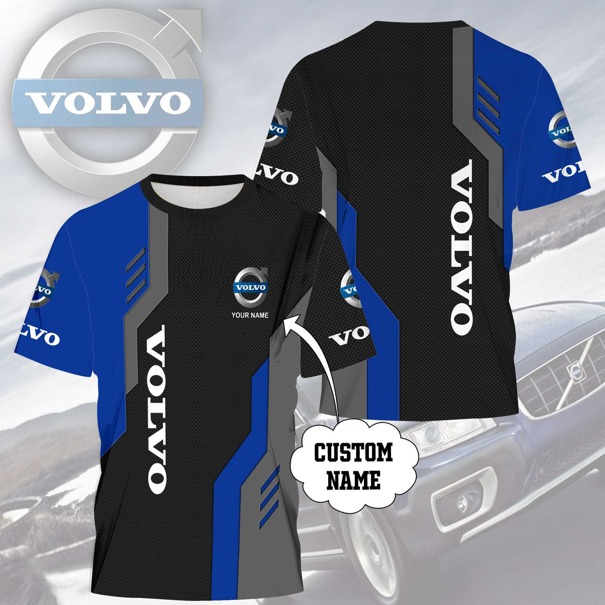 Custom Name VOL 3D Apparels YVT1079