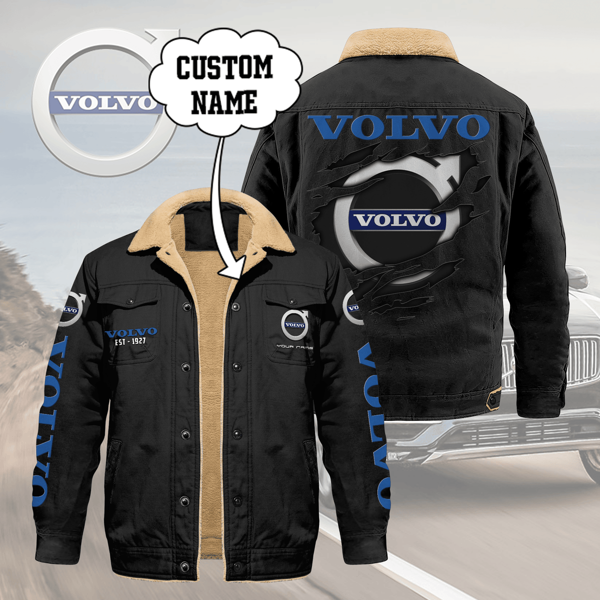 VV Limited Edition Fleece Cotton Jacket THAOVTT1163