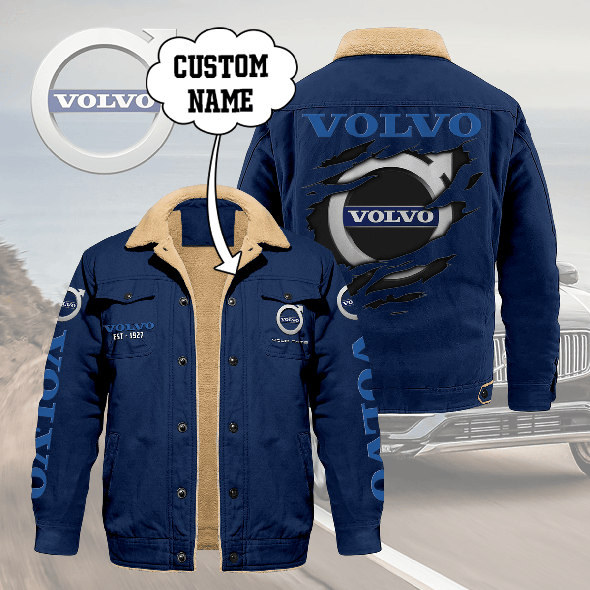 VV Limited Edition Fleece Cotton Jacket THAOVTT1163