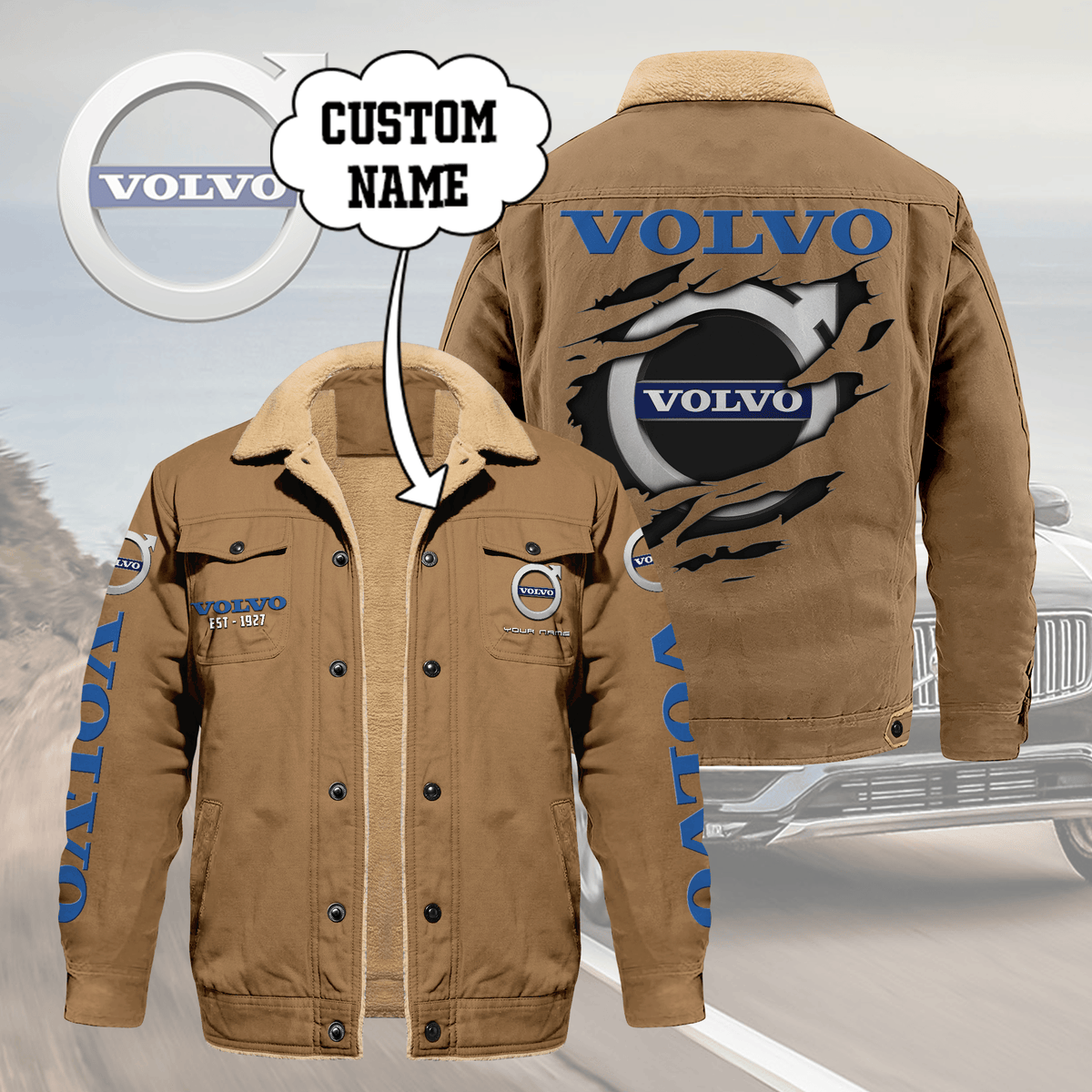 VV Limited Edition Fleece Cotton Jacket THAOVTT1163