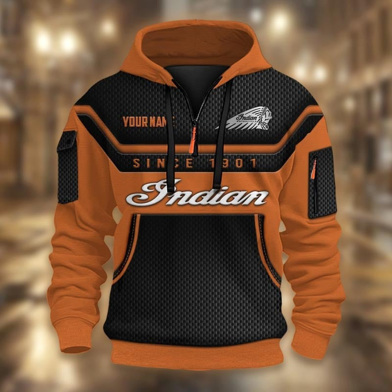 Custom Name IM 3D Quarter Zip Hoodie CR251154