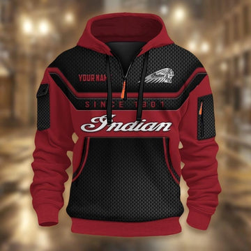 Custom Name IM 3D Quarter Zip Hoodie CR251154