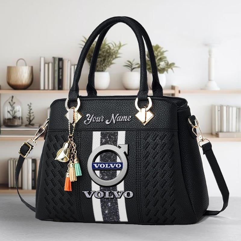 Custom Name VV Zip Handbag Multicolor CR251164