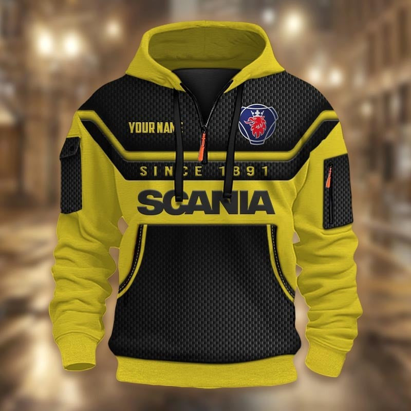 SCN 3D Quarter Zip Hoodie CR251176