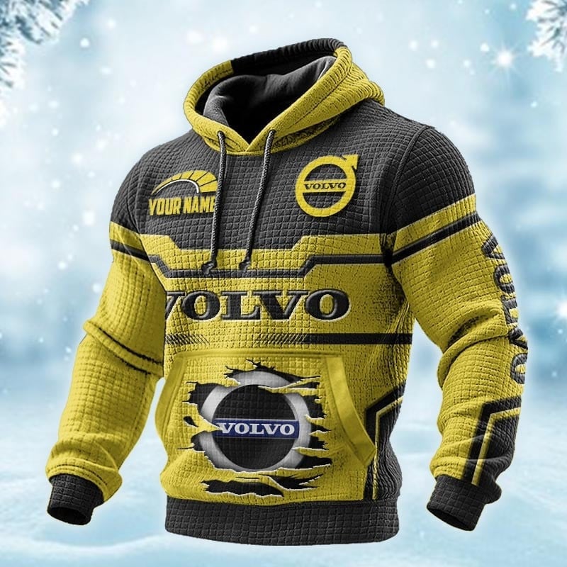 Custom Name VV DMAC0630 3D Waffle Hoodie