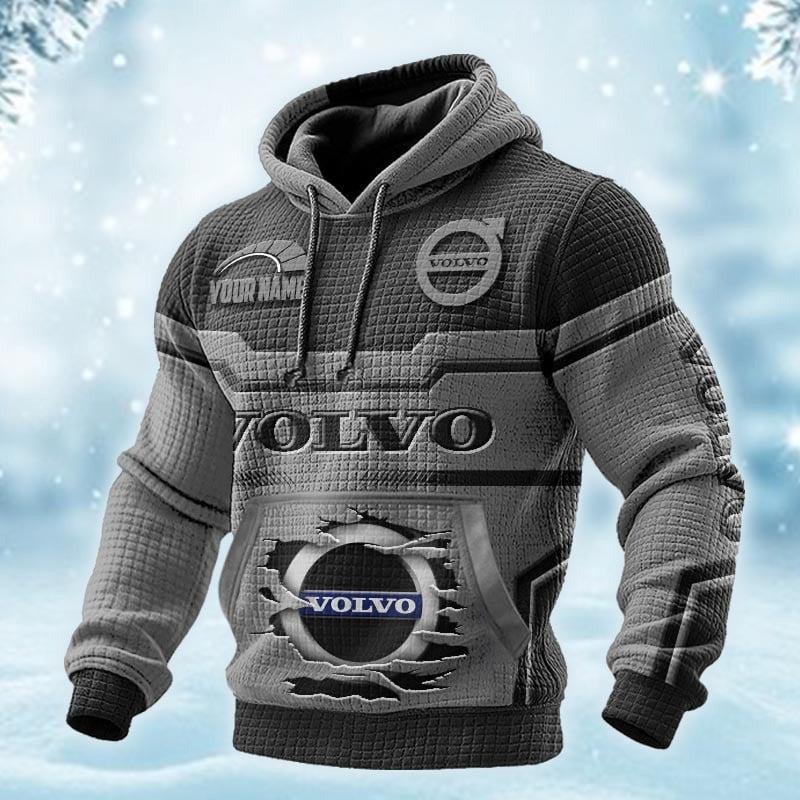 Custom Name VV DMAC0630 3D Waffle Hoodie