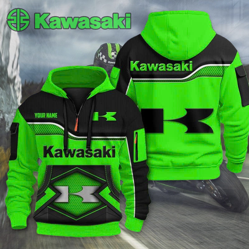 KAWA 3D Quarter Zip Hoodie CR260301