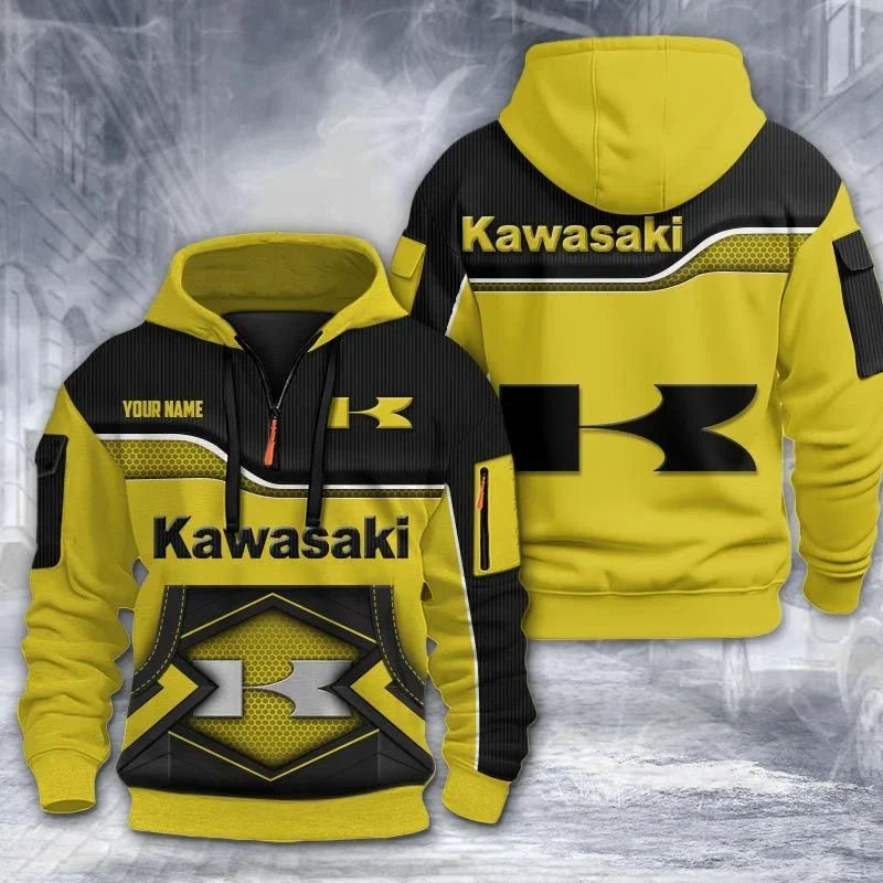 KAWA 3D Quarter Zip Hoodie CR260301