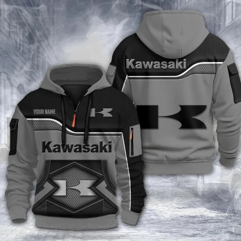 KAWA 3D Quarter Zip Hoodie CR260301