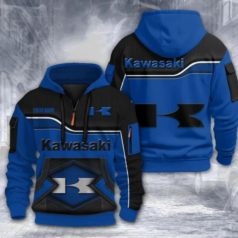 KAWA 3D Quarter Zip Hoodie CR260301