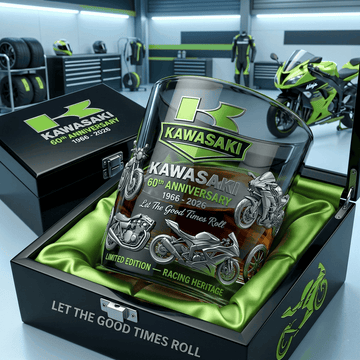KAWA Motorcycle Special Drinking Glass
