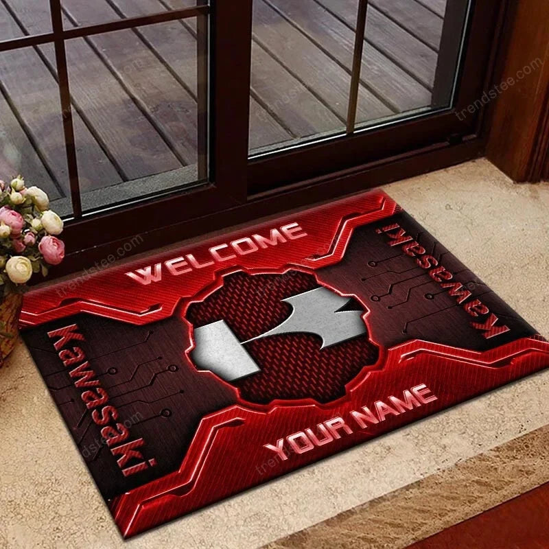 Custom Name KAWA Doormat