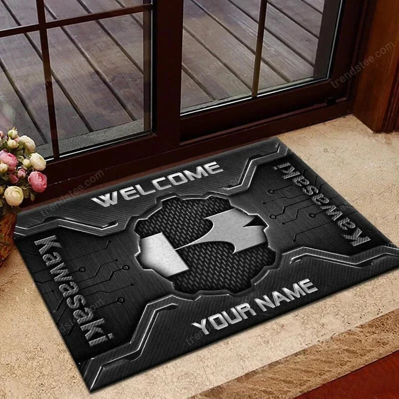 Custom Name KAWA Doormat