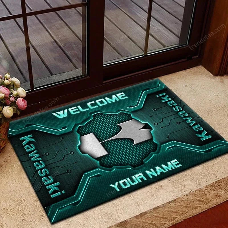 Custom Name KAWA Doormat