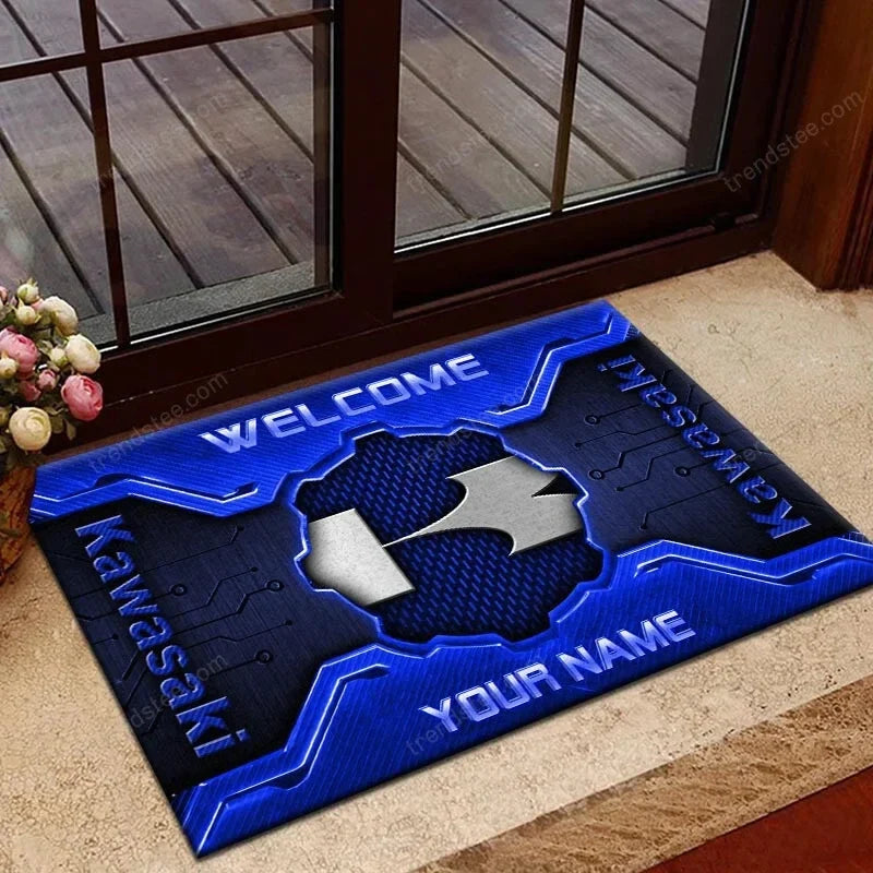 Custom Name KAWA Doormat