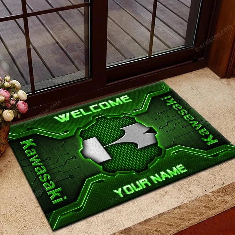 Custom Name KAWA Doormat