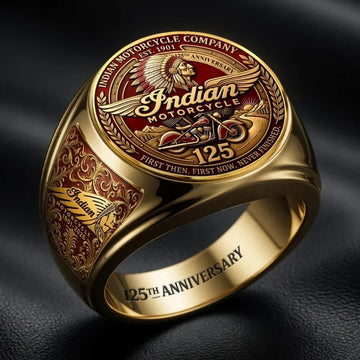 IM 125th Anniversary 3D Engraved Ring