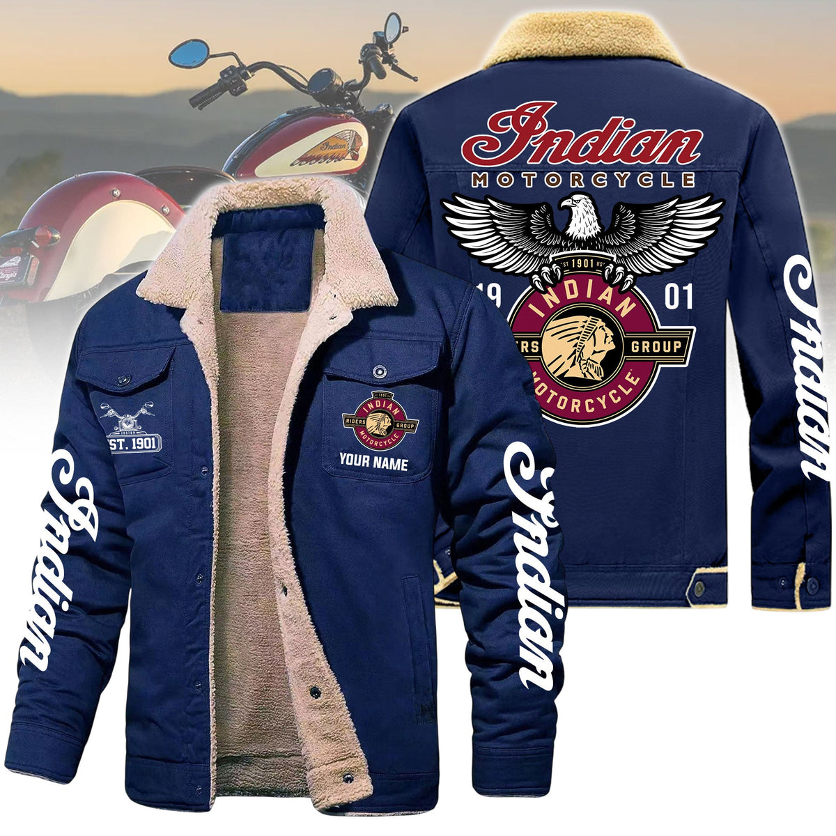 IM Limited Edition Fleece Cotton Jacket THAOVTT1163