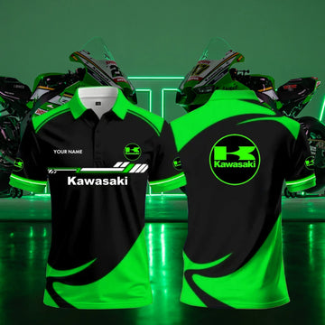 Personalized KAWA Limited Edition 3D Polo Shirts