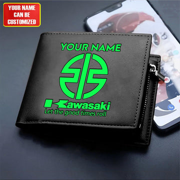 KAWA Personalized Leather Wallet For Fans – Limited Edition CR030608 YVT0053