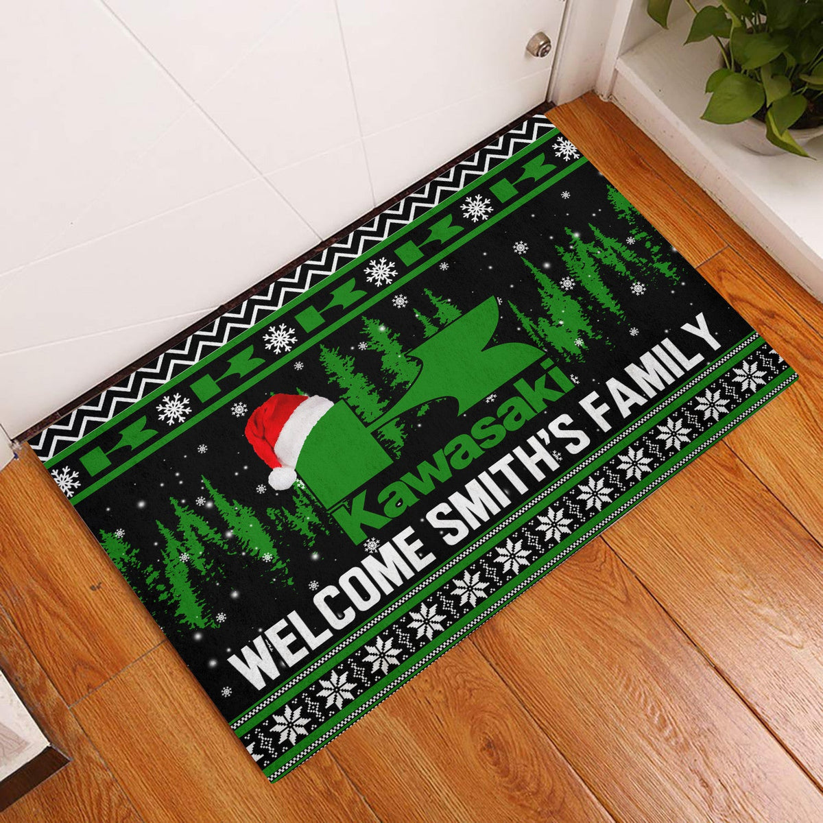 Custom Name KAWA Doormat