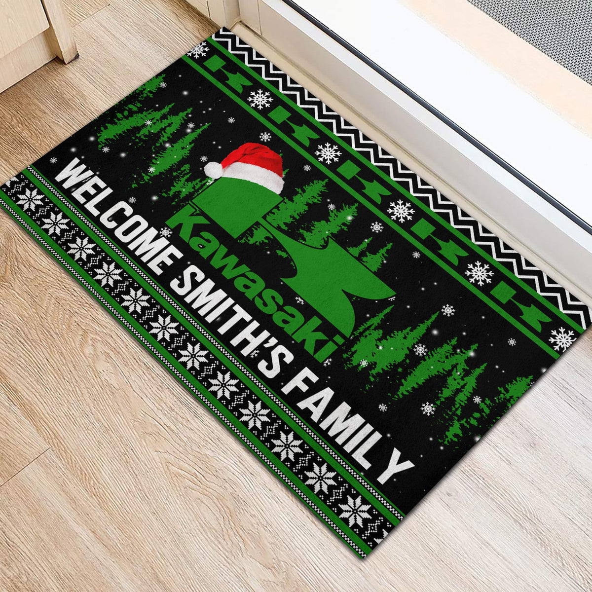 Custom Name KAWA Doormat