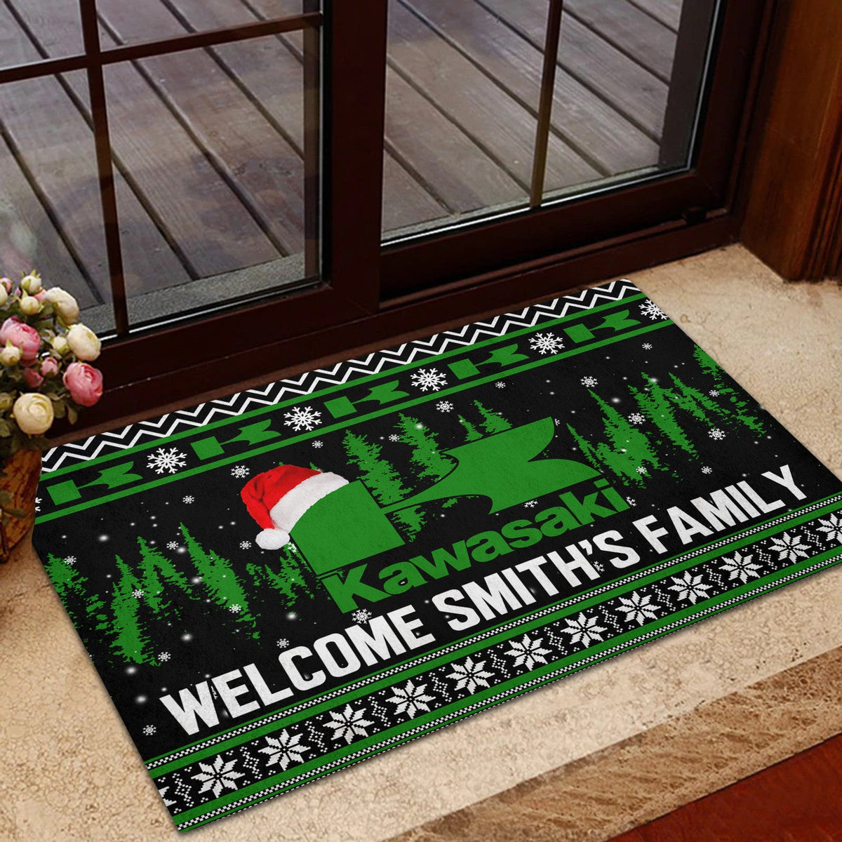 Custom Name KAWA Doormat