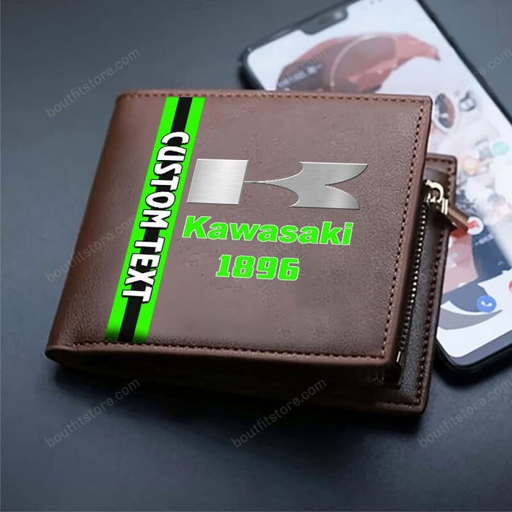 Kawa Personalized Leather Wallet For Fans – Limited Edition CR032903 YVT0412