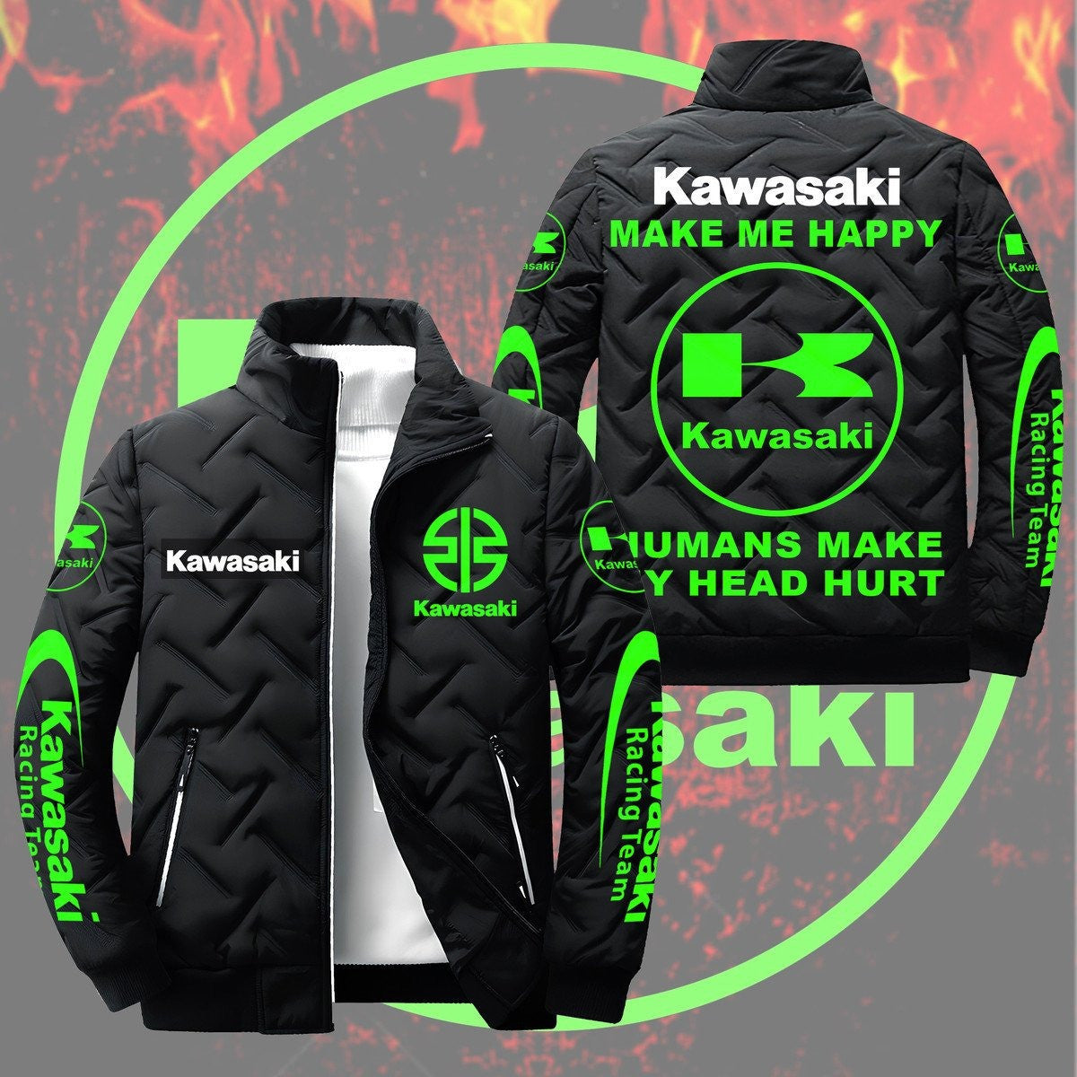 K-Racing Puffer Jacket TH3449
