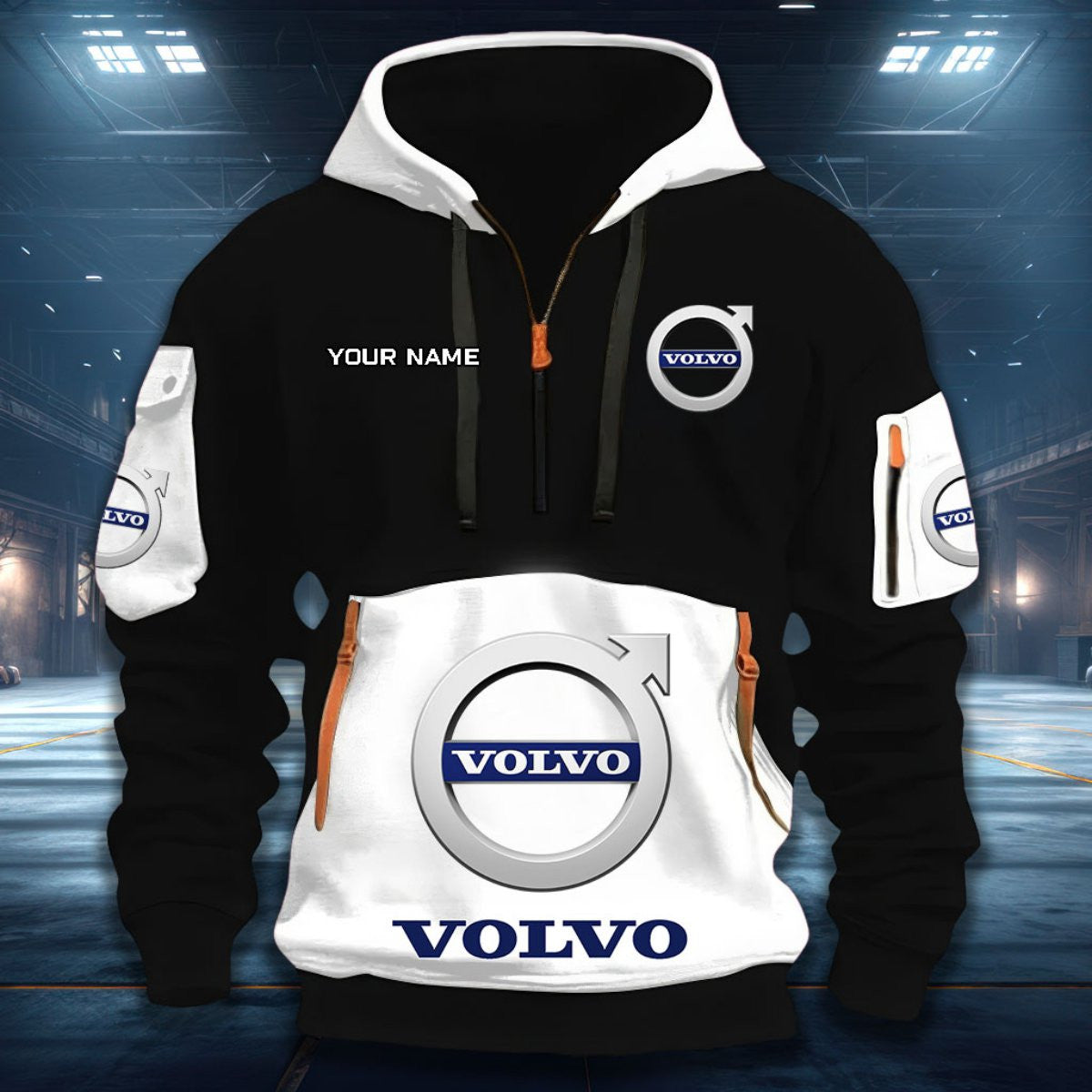 VV DDQHZH20020 Quarter Zip Hoodie