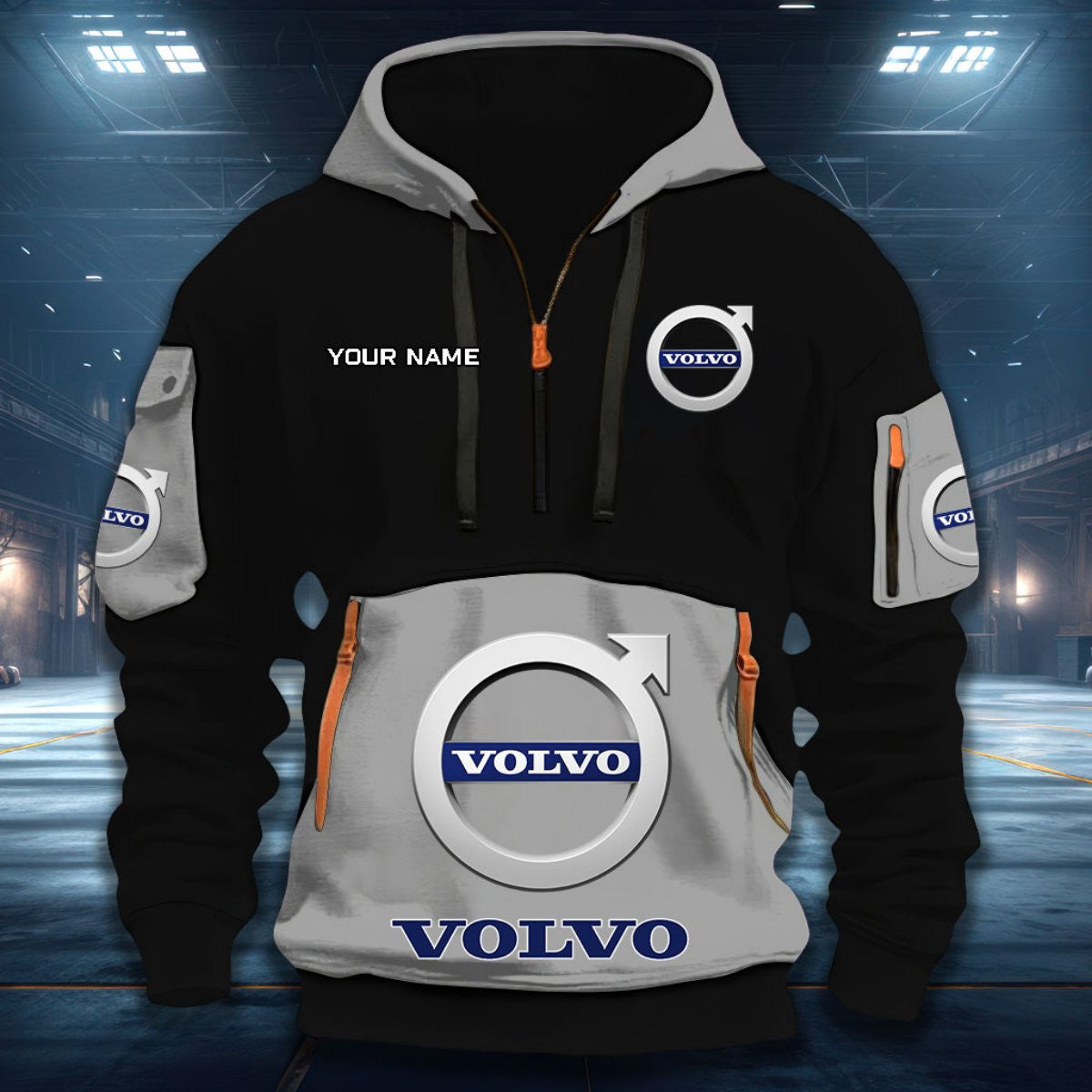 VV DDQHZH20020 Quarter Zip Hoodie