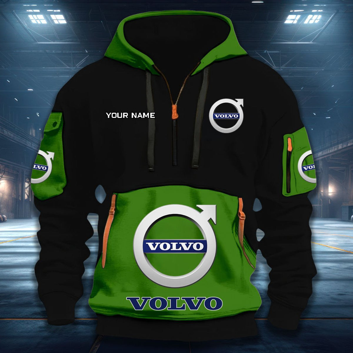VV DDQHZH20020 Quarter Zip Hoodie
