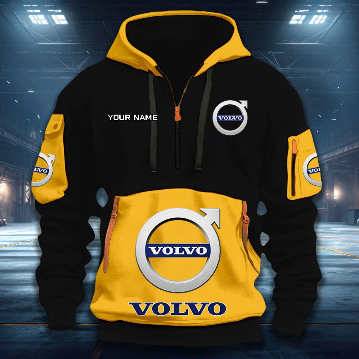 VV DDQHZH20020 Quarter Zip Hoodie