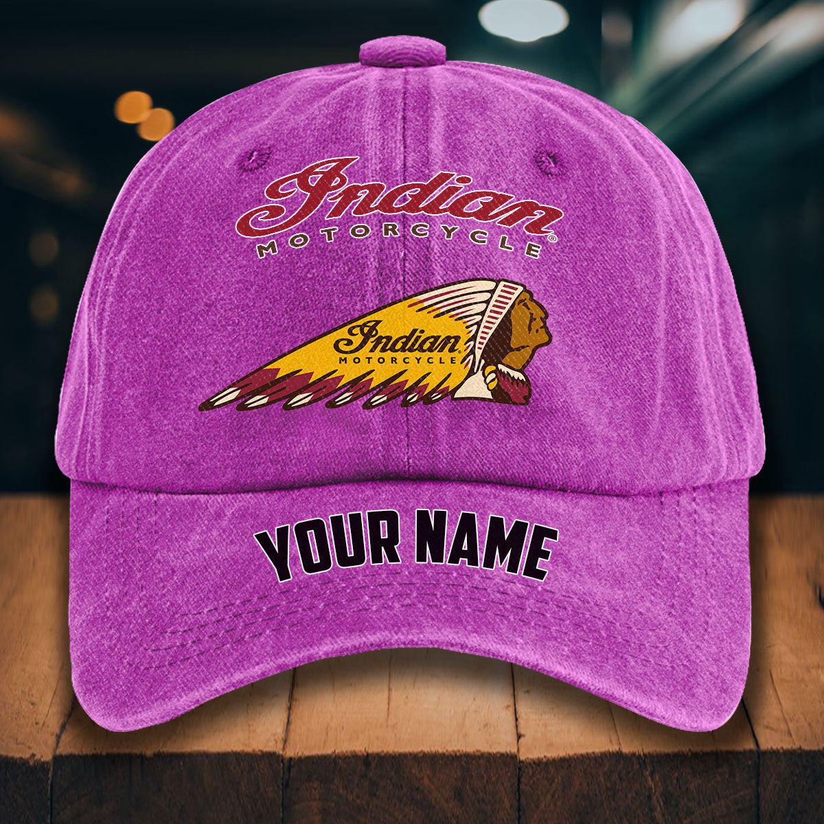 IM WINHD10051 Washed Denim Hats