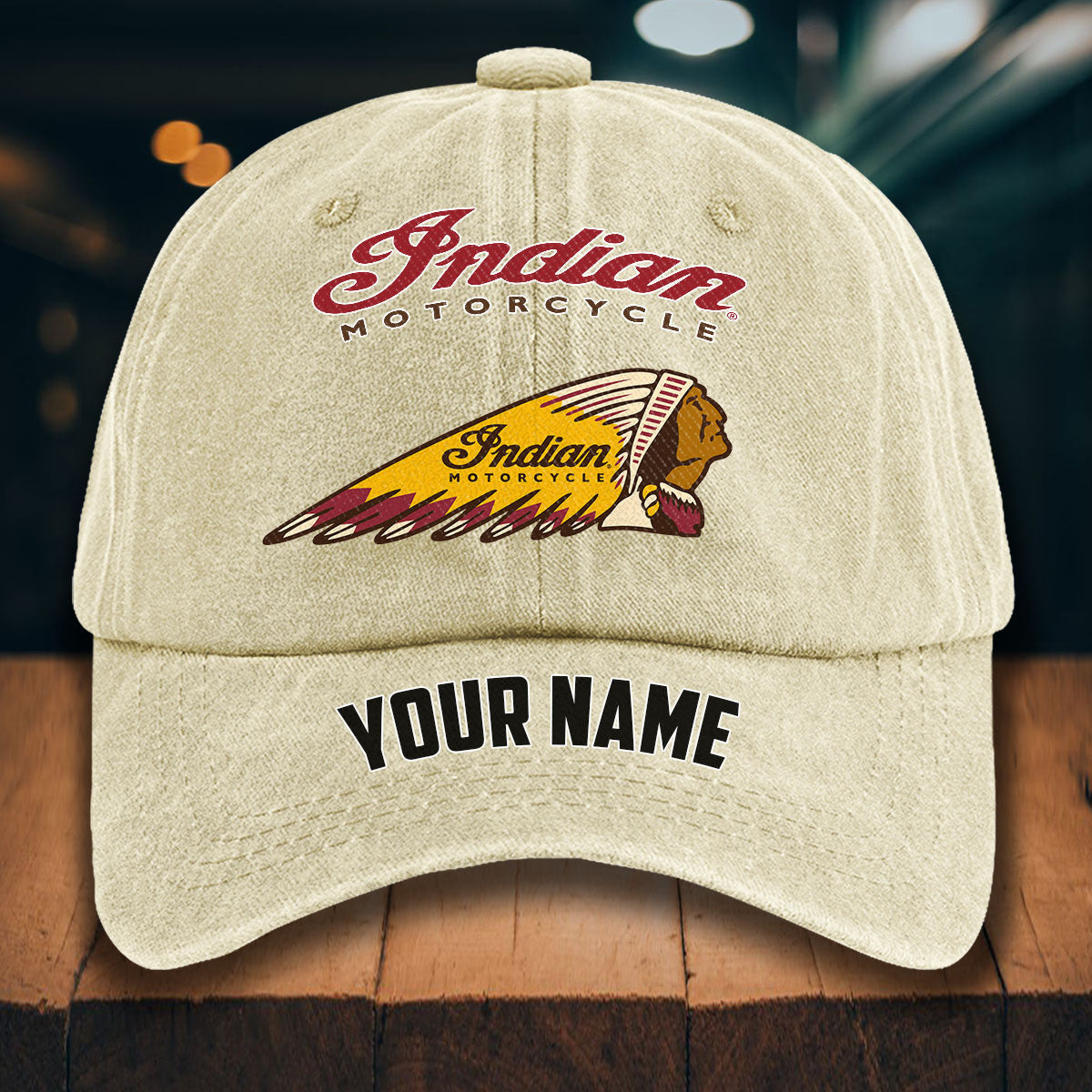 IM WINHD10051 Washed Denim Hats
