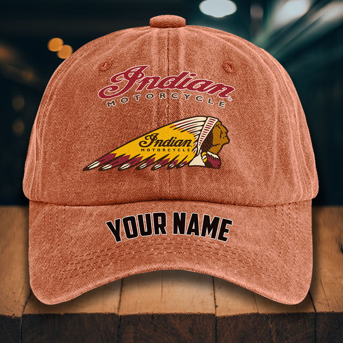 IM WINHD10051 Washed Denim Hats