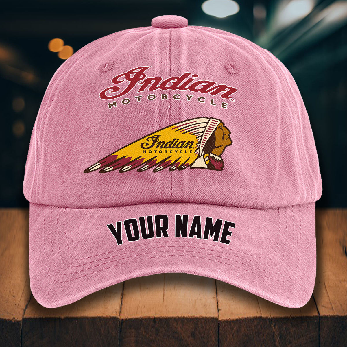 IM WINHD10051 Washed Denim Hats