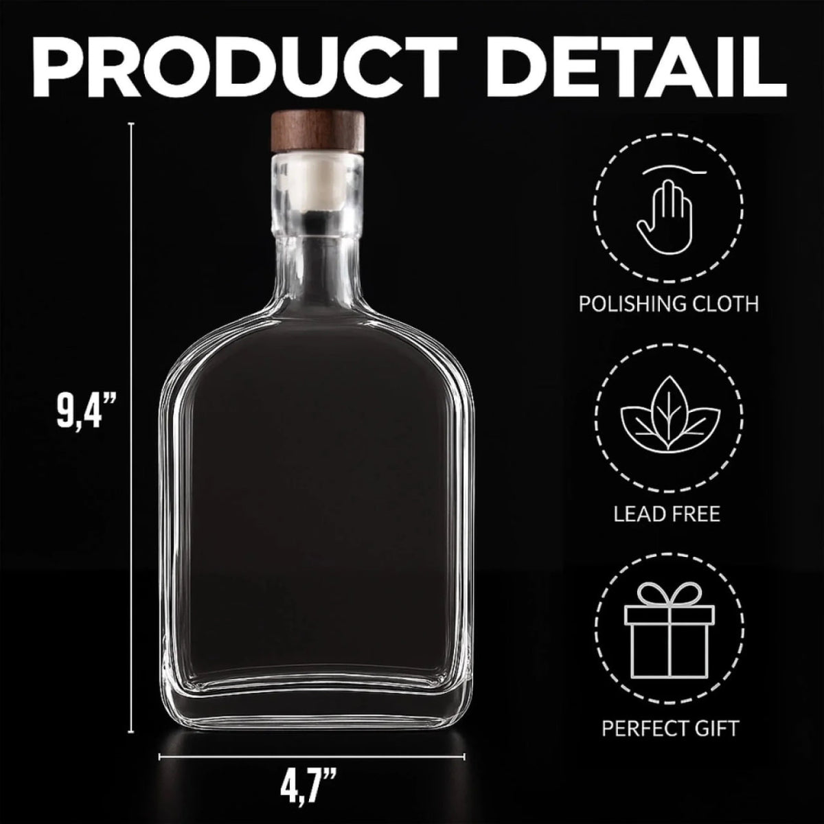 SCN Scania WINWB10084 Whiskey Bottle