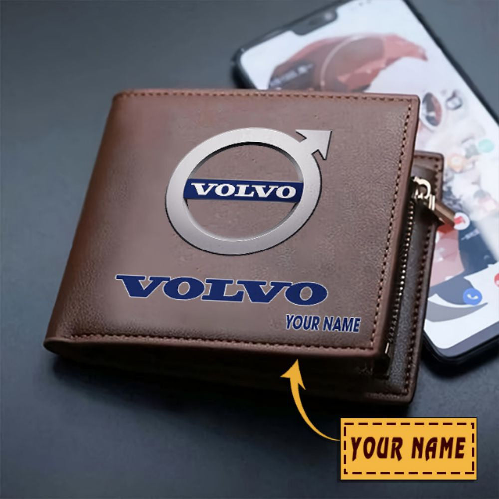 VV VITWALT1297 Custom Name Leather Wallet