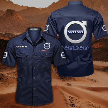 Volvo DDQQB10020 Military Cargo Cotton Shirts