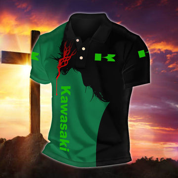 KAWA WINA30053 Fueled by Faith Polo Shirt