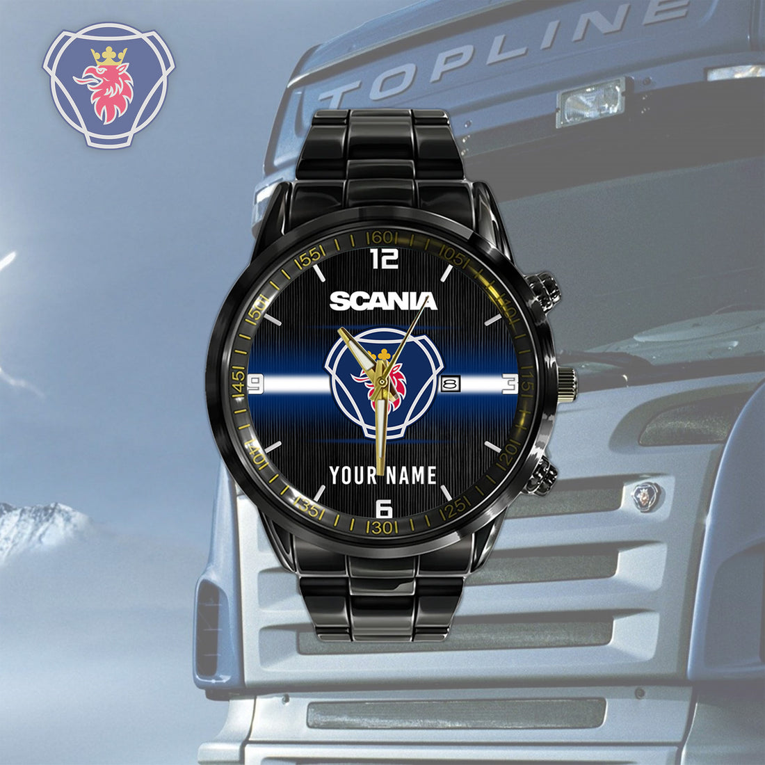 SCN New Personalized Black Hand Watch for fan-Limited Edition YVT0488