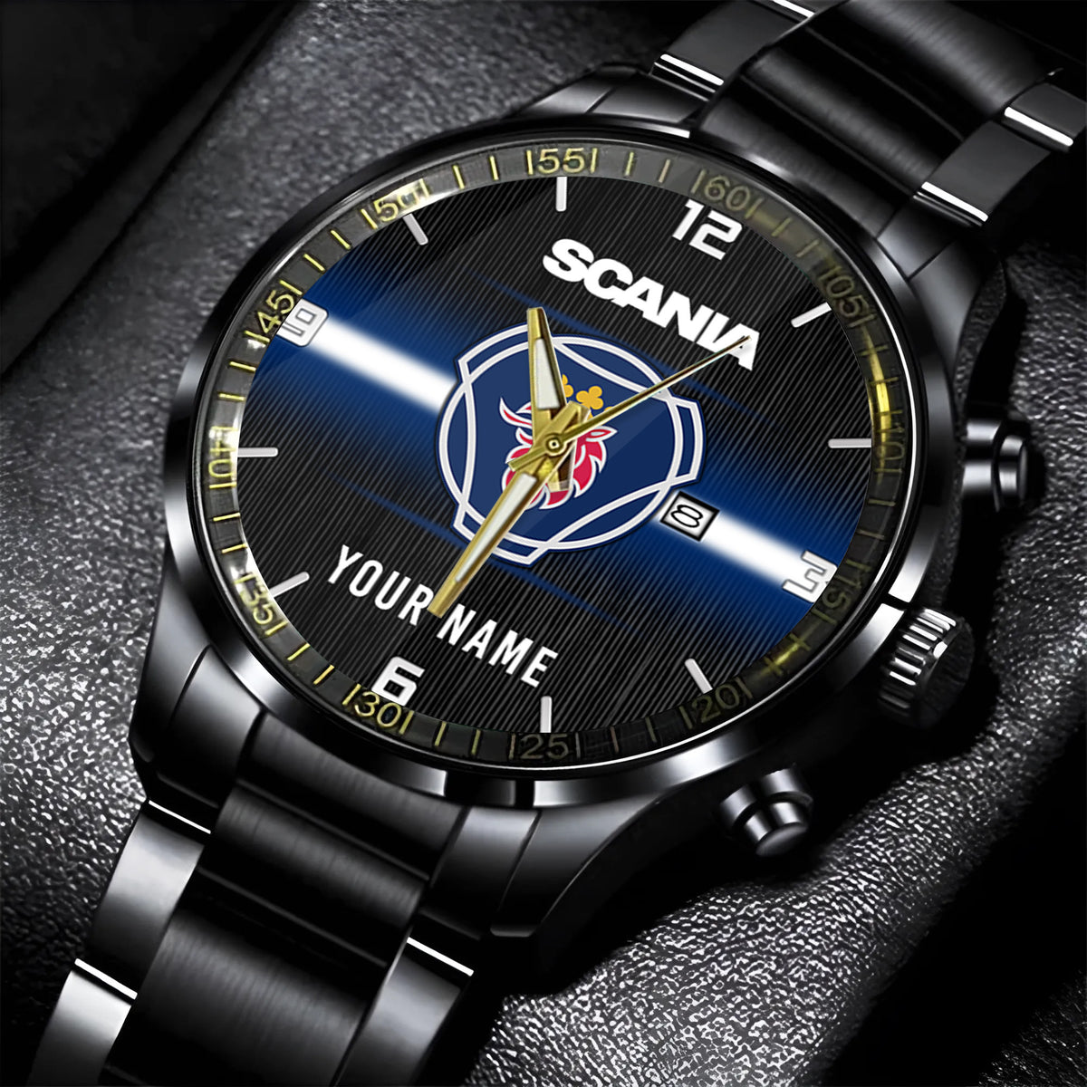 SCN New Personalized Black Hand Watch for fan-Limited Edition YVT0488